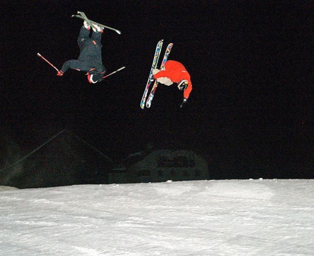 Acrobazie Sulla Neve